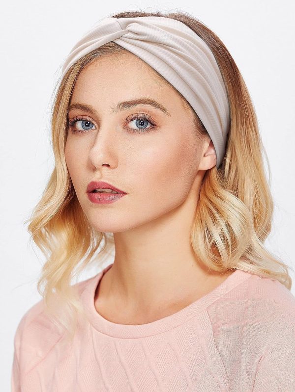 Huachi Hairbands for Women, 8 Pack Variety of Colors Fashion Turban Head - Image 5