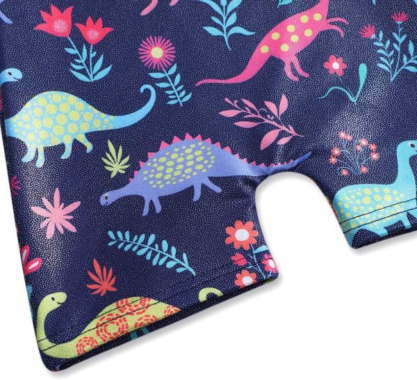 HOZIY Gymnastics Leotards for Girls Unicorn Aurora Rainbow Mermaid Dinosaur - Image 4