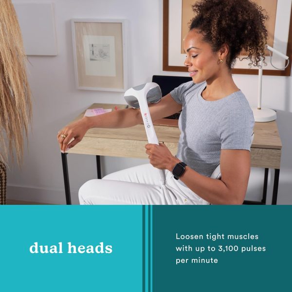 Homedics Back Massager - Heated Automatic Percussion Back, Body and Neck - Image 6