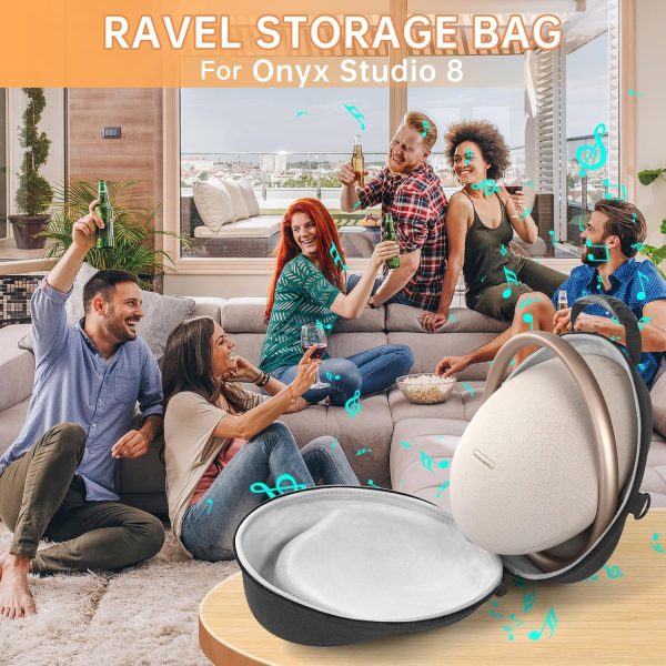 Hard Carrying Case Travel Bag Compatible with Harman Kardon Onyx Studio 8 - Image 7