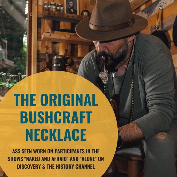 Wazoo The Bushcraft: The Original Fire Starter Necklace - USA Handcrafted - Image 5