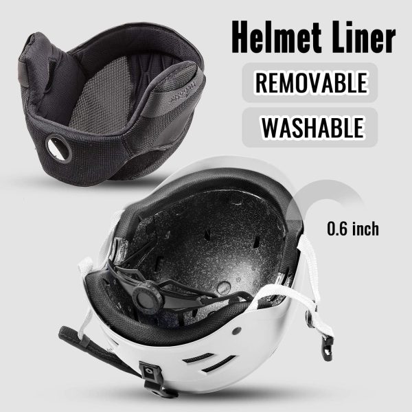 Ski Helmet, Snowboard Helmet, Snow Sports Helmet, Audio Compatible for Men - Image 3