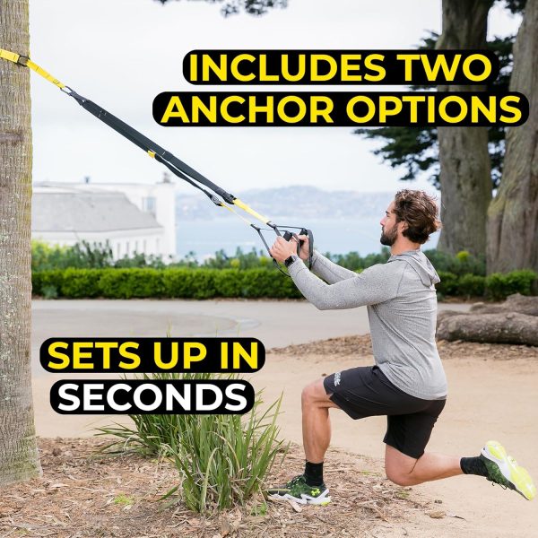 TRX All-in-One Suspension Training System for Weight Training, Cardio, - Image 4