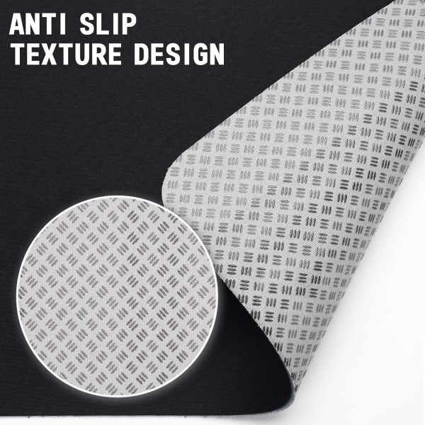 TOBWOLF 2PCS Non-Slip Mat Compatible with Peloton Bike, Concept 2 Rowing - Image 4