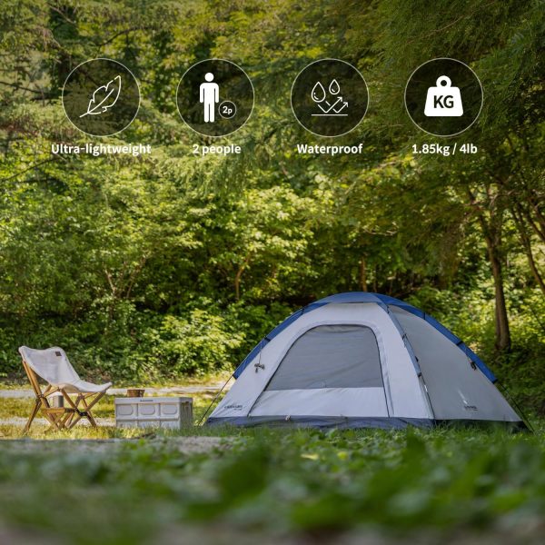 Instant Tents for Camping, 2-3 Person Pop Up Camping Tent, 60s Easy Setup - Image 5