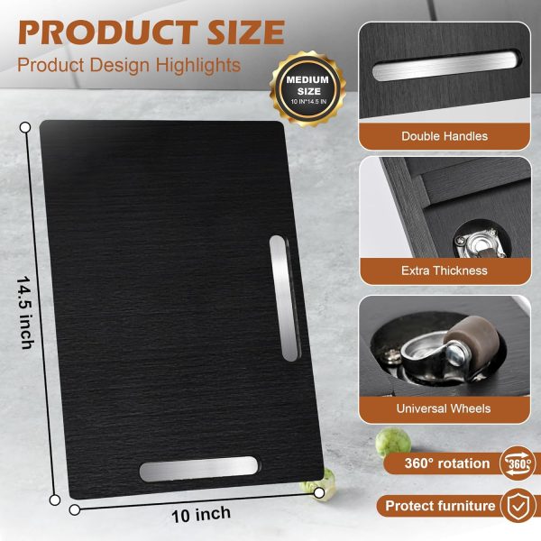 Joy&Grace Sliding Tray - 360 Degrees Countertop Appliance Slider for Coffee - Image 2