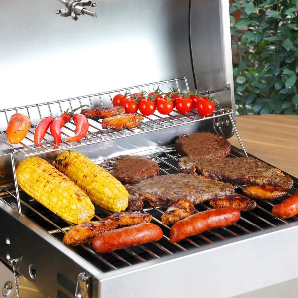 Royal Gourmet GT1001 Stainless Steel Portable Grill, 10000 BTU BBQ Tabletop - Image 11