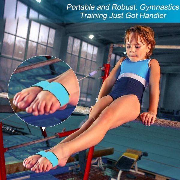 Shappy 2 Pairs Gymnastics Sticky Toes Gymnastics Tumbling Trainer Aid - Image 3