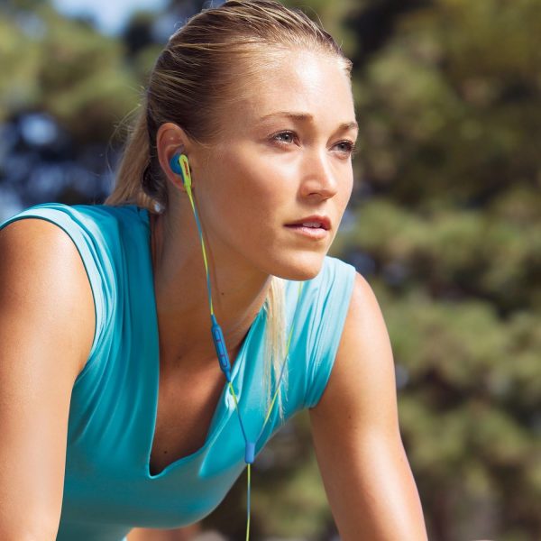 Bose SoundSport in-ear headphones - Apple devices, Neon Blue (Renewed) - Image 5