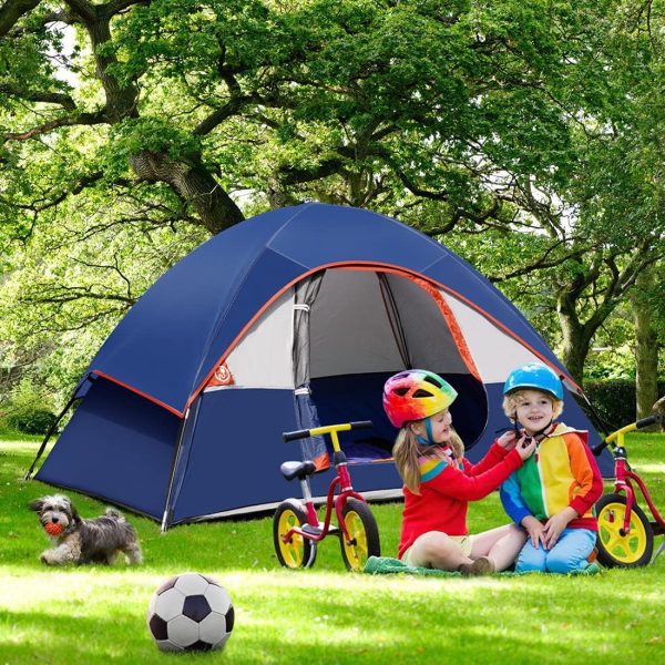 Camping Tent 2 Person, Waterproof Windproof Tent with Rainfly Easy Set - Image 6