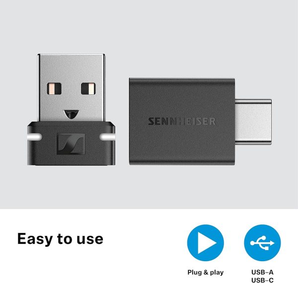 Sennheiser Consumer Audio BTD 600 Bluetooth® Dongle - USB-A/USB-C Adapter - Image 3