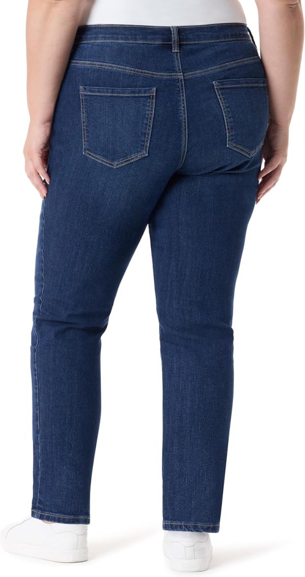 Gloria Vanderbilt Women's Amanda Classic High Rise Tapered Jean Plus Size - Image 3