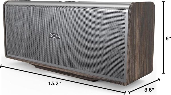 DOSS SoundBox Ultra Bluetooth Speaker with 2.1 Sound Channel Audio, 80W - Image 10