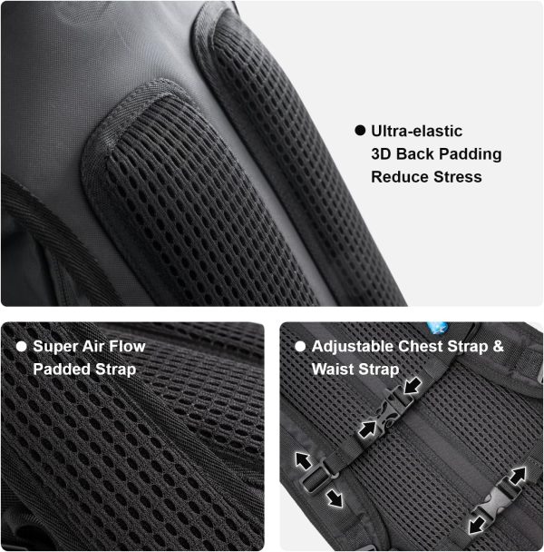Everfun Hydration Backpack 18L with Water Bladder 2L/3L Hiking Water - Image 4