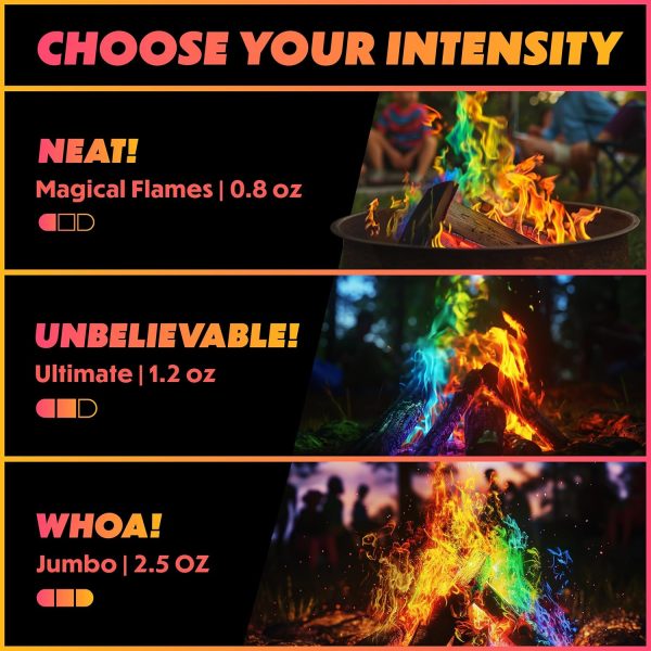 Magical Flames Fire Color Changing Packets for Fire Pit & Fireplace - 25 - Image 6