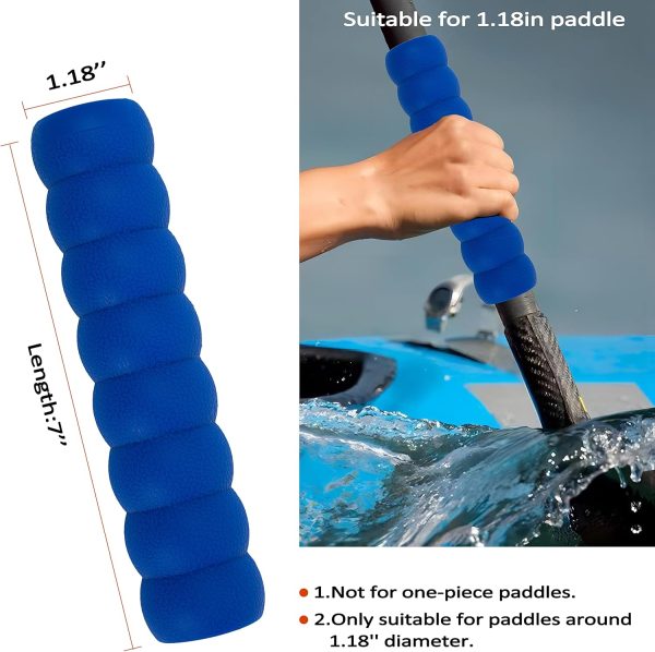 Kayak-Paddle-Grips-2-Pack - No-Slip Oar-Grip for Take-Apart Paddles,Blister - Image 2
