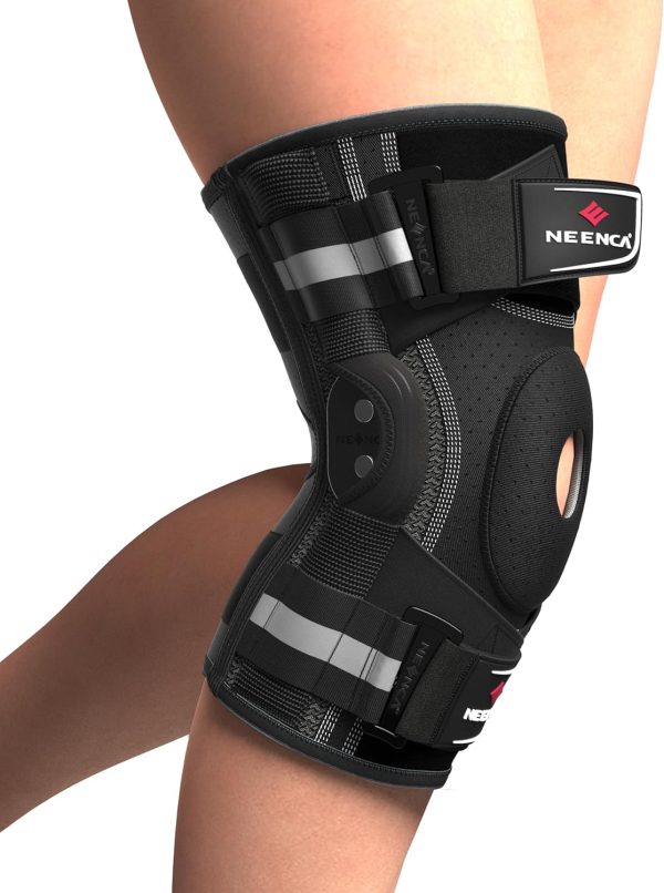 NEENCA Professional Knee Brace for Knee Pain, Hinged Knee Support with - Image 8
