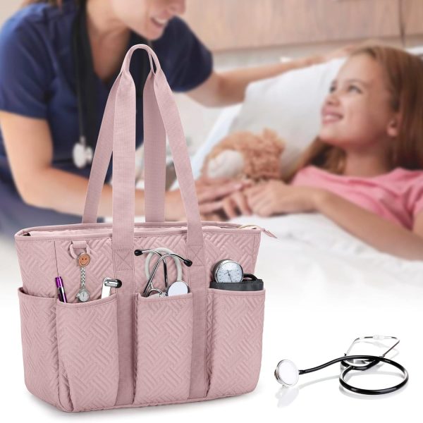 Fasrom Nurse Tote Bag for Work Nurses, Clinical Bag for Nursing Students - Image 7