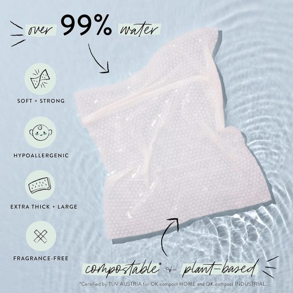 The Honest Company Clean Conscious Unscented Wipes | Over 99% Water, - Image 8