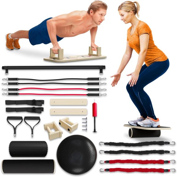 Portable Home Gym Equipment - Strength Training Equipment with Hybrid - Image 8