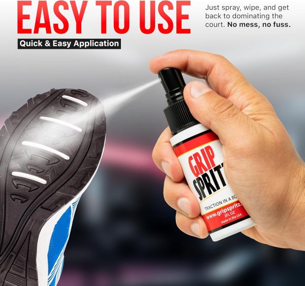 Grip Spritz - Basketball Shoe Grip Spray - Improve Sole Traction & Court - Image 4