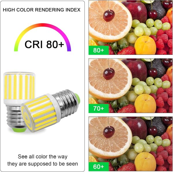 KEI D34L LED Refrigerator Light Bulb 6W 40-60W Equivalent, Waterproof - Image 7