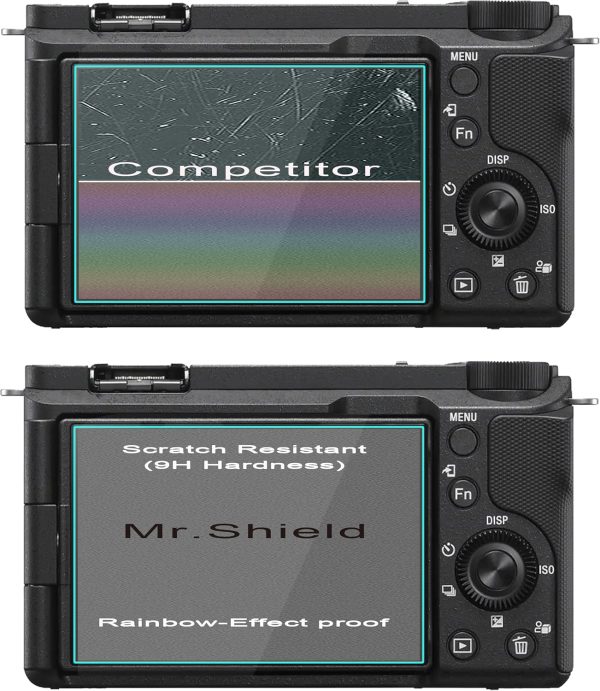 Mr.Shield Screen Protector compatible with Sony Alpha ZV-E10 II / ZVE10II / - Image 4