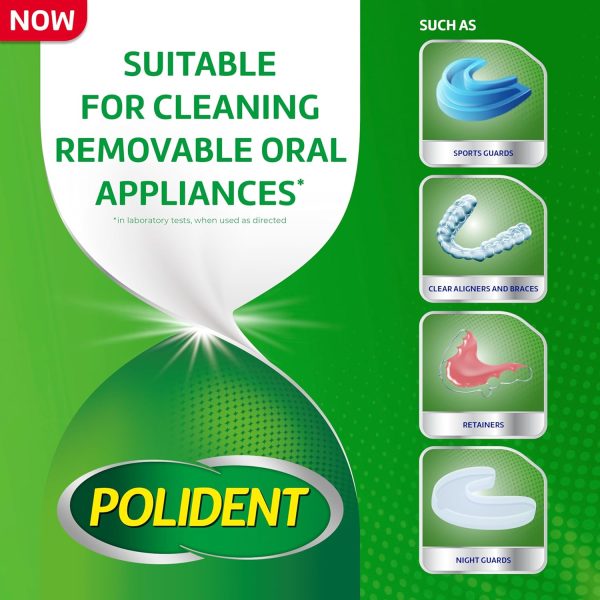 Polident 3 Minute Denture Cleanser Tablets - 120 Count - Image 5