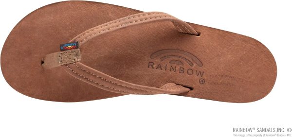 Rainbow Sandals Ladies Luxury Leather - Single Layer Arch Support With 1/2" - Image 3
