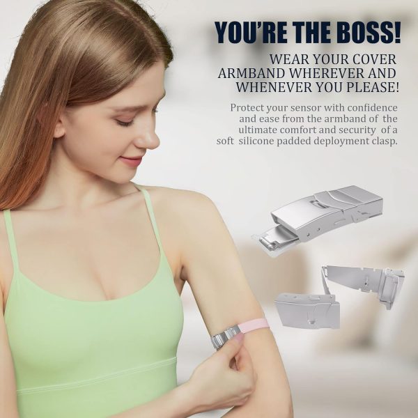 Divoti CGM Continuous Glucose Monitor Sensor Cover Armband Compatible with - Image 3