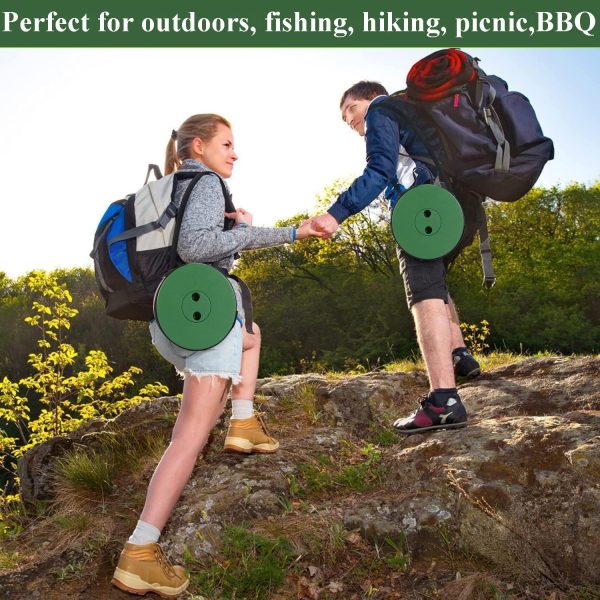 Fishboy Upgraded Collapsible Stool, 400lbs Max Weight, Lightweight But - Image 6