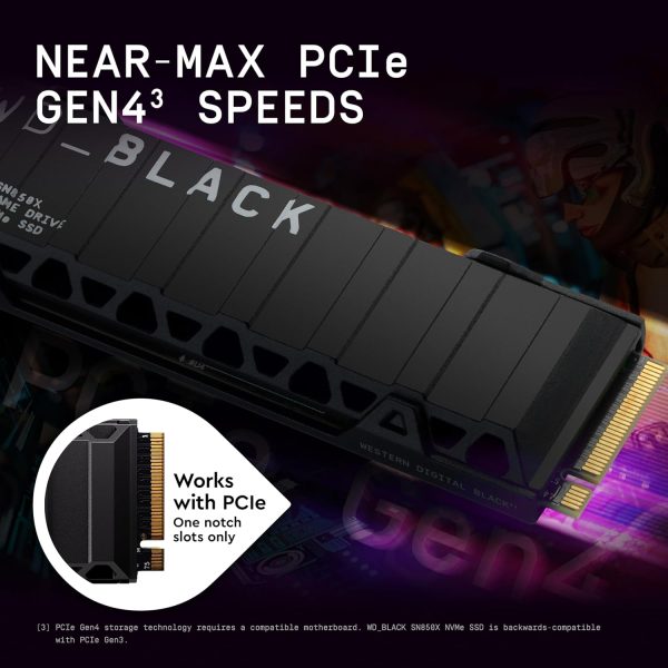 WD_BLACK 2TB SN850X NVMe Internal Gaming SSD Solid State Drive with - Image 7