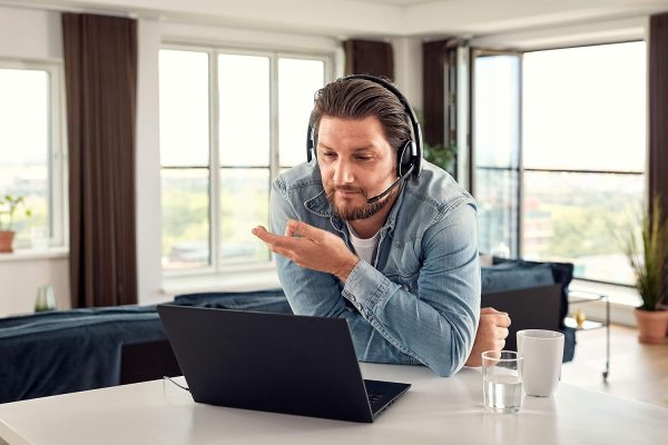 Sennheiser PC 8.2 USB On-Ear Headset With In-Line Volume Control - Secure - Image 6