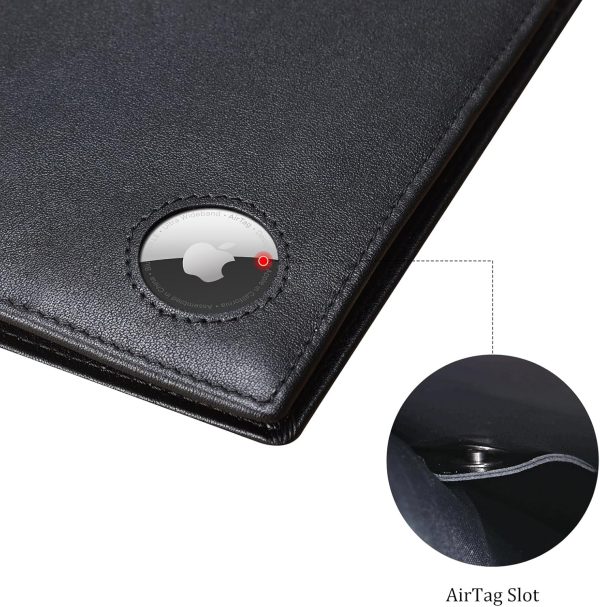 Polare Luxury RFID Blocking Leather Passport Holder Travel Wallet For Men - Image 5