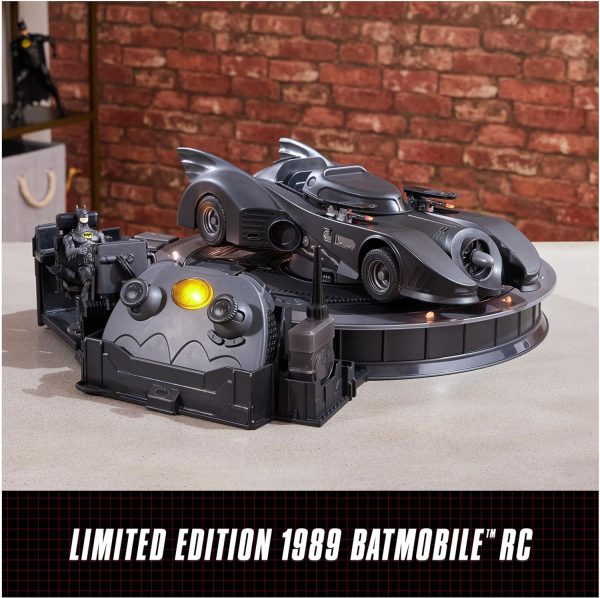 DC Comics, Official 1989 Batmobile RC, Exclusive Batman Figure, Limited - Image 2