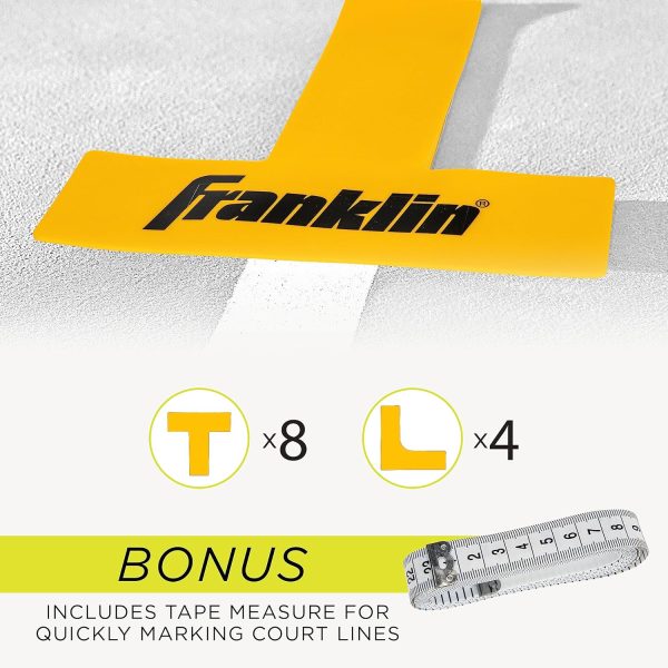 Franklin Sports Pickleball Court Marker Kit - Lines Marking Set with Tape - Image 5