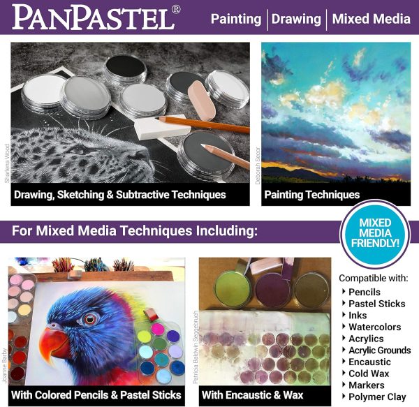 Painting/Pure Colors Set by PanPastel, 20 Color, Includes Sofft Tools - Image 5