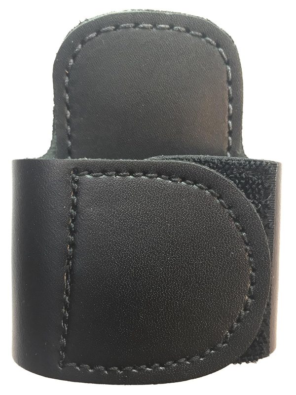 The BATCLIP (black) - Premium leather handmade clip-on stethoscope hip - Image 3
