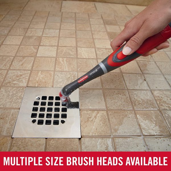 Rubbermaid Reveal Power Scrubber with Multi-Purpose Head, Cordless Electric - Image 12