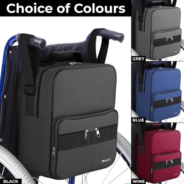 Deluxe Wheelchair Bag - Wheelchair Accessories for Adults - Wheelchair Bags - Image 4