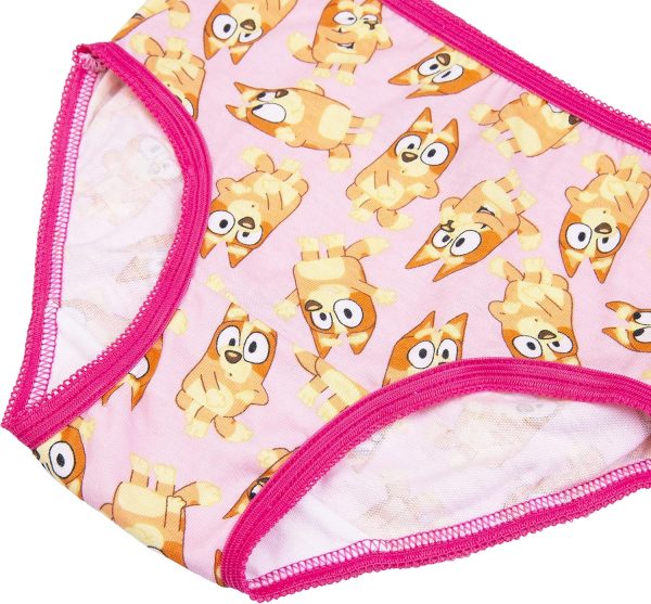 Bluey Girls' Amazon Exclusive Panties and Girlshort with Bingo, Bandit and - Image 3