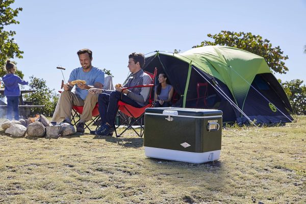 Coleman Camping Tent with Screen Room 4 Person Carlsbad Dark Room Dome Tent - Image 7