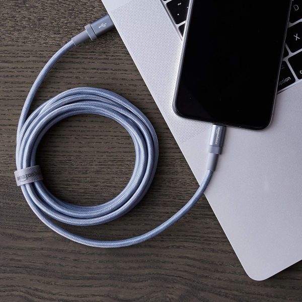 Amazon Basics Fast Charging USB-C to Lightning iPhone Charger Cable, Nylon - Image 6