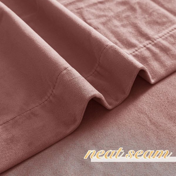 NICETOWN Wild Rose Velvet Curtains, Velvet Drapes, Media Movie Theater Room - Image 6