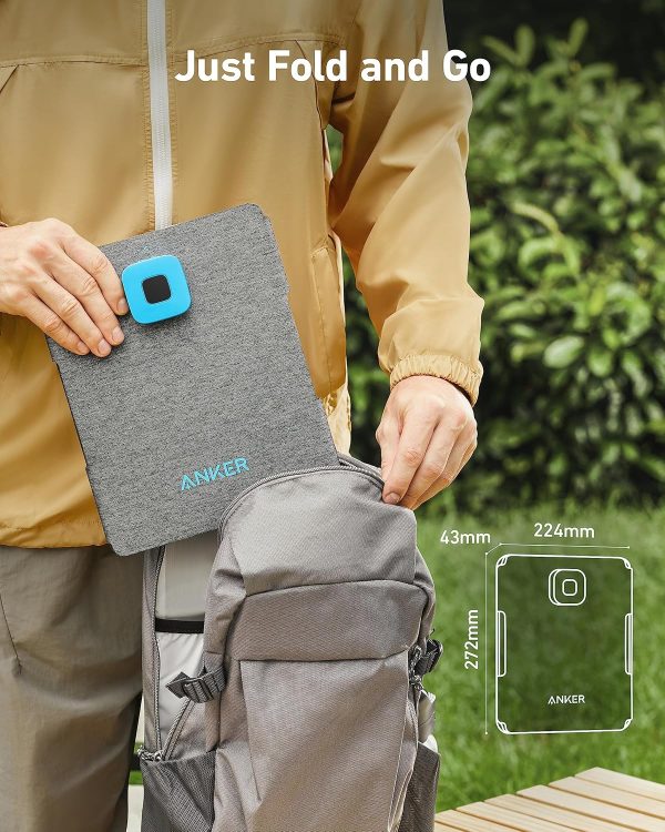 Anker Solix PS30 Solar Panel, 30W Foldable Portable Solar Charger, IP65 - Image 6
