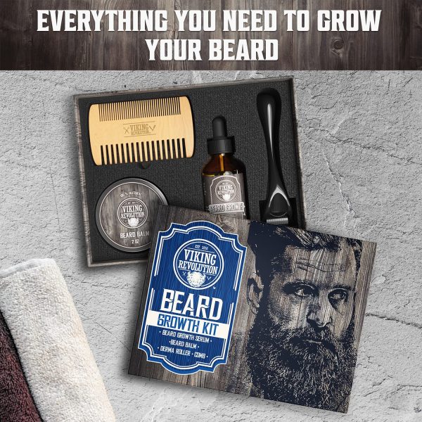 Viking Revolution Mens Facial Skin Care Kit - Includes Rejuvenating Face - Image 9