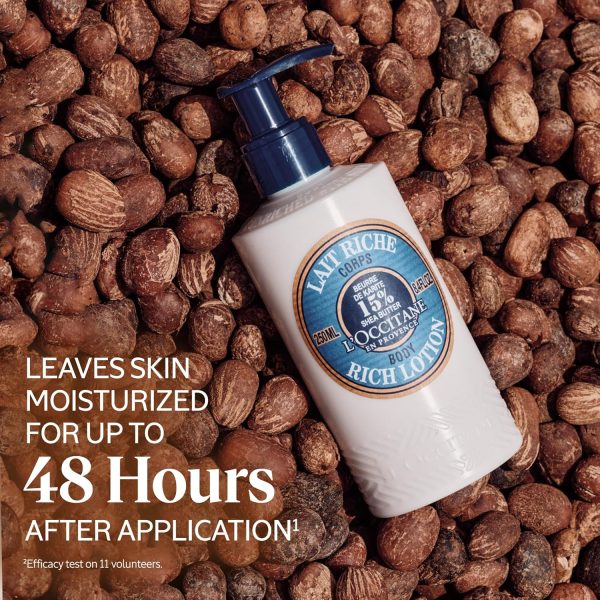 L'OCCITANE Moisturizing 15% Shea Butter Body Rich Lotion: Nourish and - Image 4