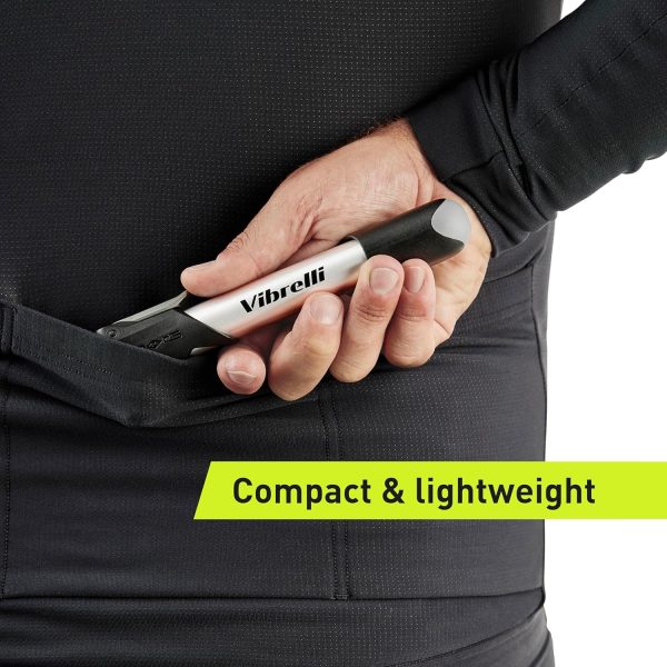 Mini Bike Pump - Presta & Schrader Bicycle Pump - 120 PSI Tire Pump for - Image 4