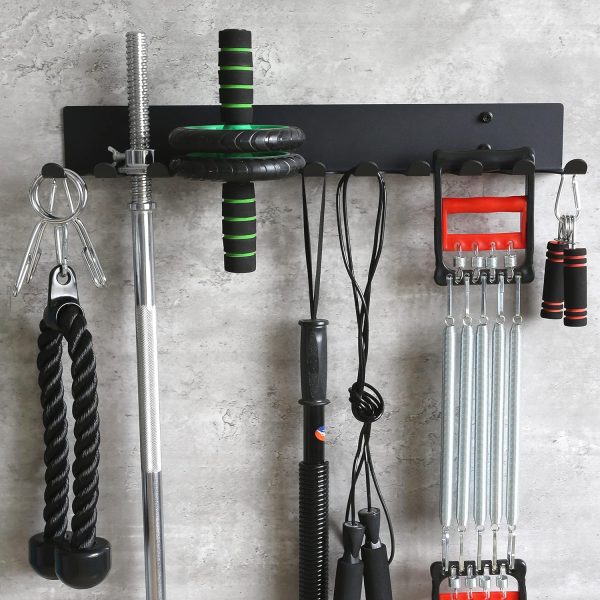 Multi-Purpose Gym Equipment Storage Rack Resistance Bands Storage Hanger - Image 5