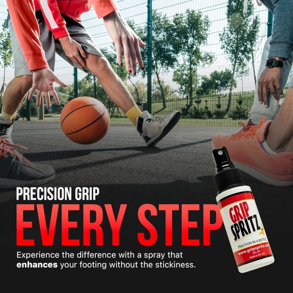 Grip Spritz - Basketball Shoe Grip Spray - Improve Sole Traction & Court - Image 8